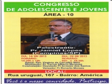 Congresso De Adolescentes e Jovens Congresso De Adolescentes e Jovens