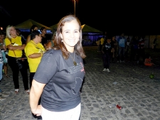 A biomédica Adriana Medrado é frequentadora assídua do evento A biomédica Adriana Medrado é frequentadora assídua do evento